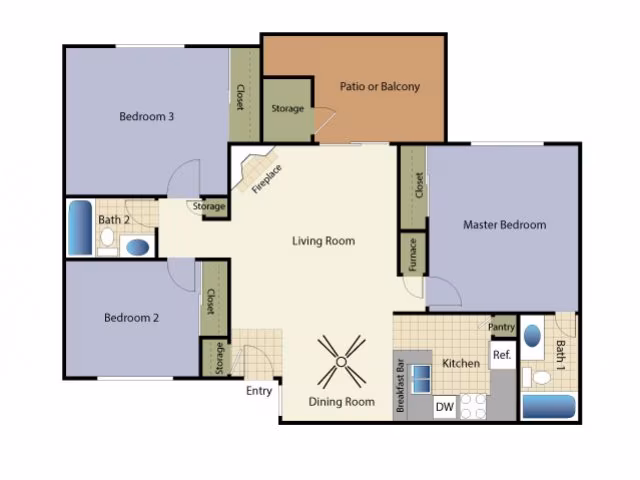 Unit 112 173 floor plan